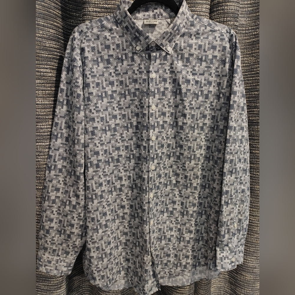Reaction Kenneth Cole Button Up Size XL
